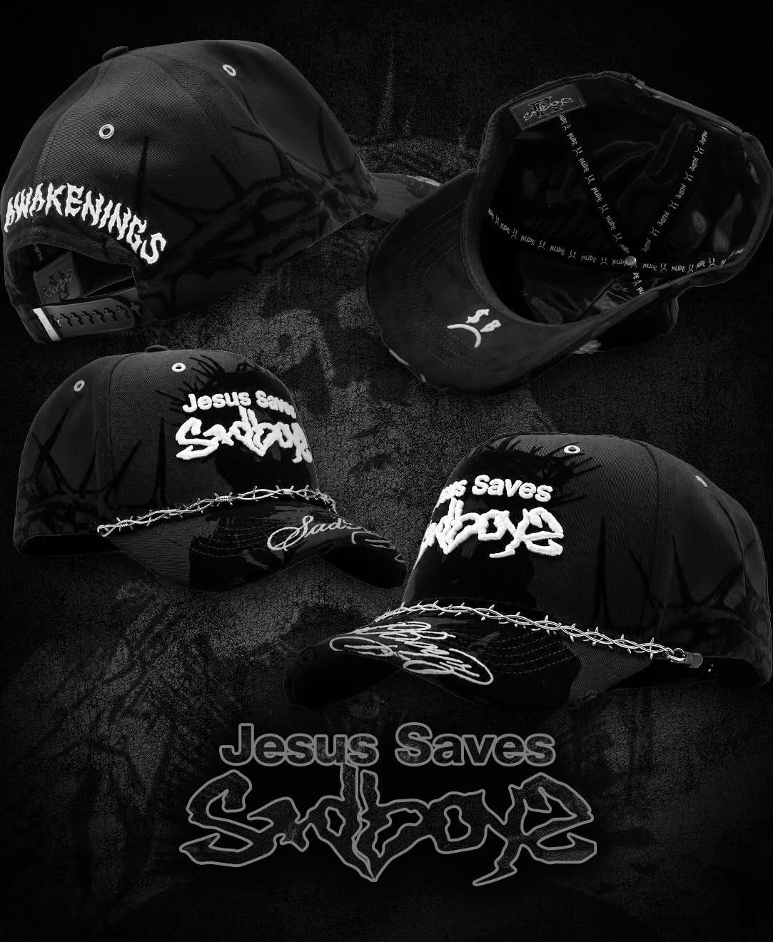 Rude Awakenings x Junior H Jesus Saves Sad Boyz - PREVENTA