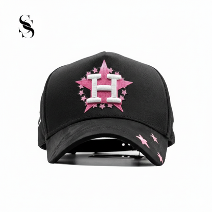 Sombrero Dandy Hats Clave Ali de Second Shot, con diseño clásico y elegante en color negro, con ala ancha y detalles en la corona.