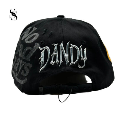 Sombrero Dandy Hats No Bad Days de Second Shot, sombrero de ala ancha con diseño clásico y logotipo en la parte frontal.