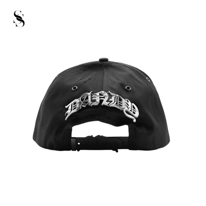 Sombrero Dandy Hats LA Metal de Second Shot, sombrero de ala ancha con estilo metálico y detalles elegantes.
