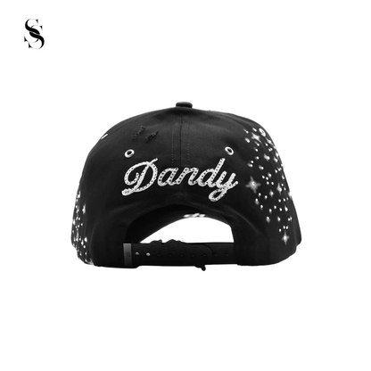 Sombrero Dandy Hats "Make Money Not Amigos" de la marca Second Shot, con diseño elegante y estilo clásico en color negro.