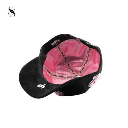 Sombrero Dandy Hats Fuck Off de Second Shot, sombrero de ala ancha y diseño llamativo, en color negro con texto en la banda.
