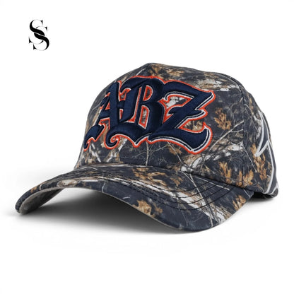 Camiseta AB’z CAMO de Second Shot en estampado de camuflaje con diseño casual y ajuste cómodo para hombre.