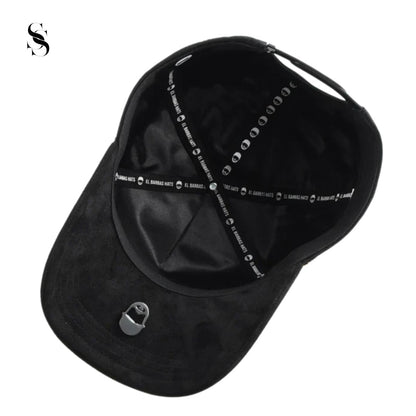 Sombrero Barbas Hats Dark Nebula de Second Shot con diseño oscuro y elegante, vista frontal del sombrero de ala ancha y material de calidad