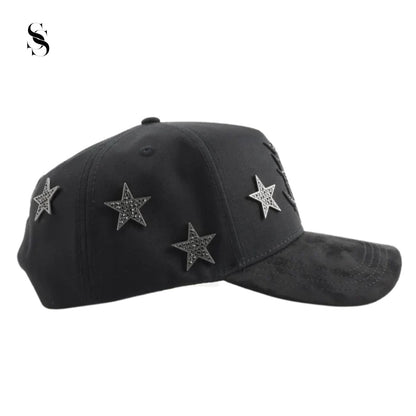 Sombrero Barbas Hats Dark Nebula de Second Shot, sombrero de ala ancha con diseño oscuro y detalles sofisticados.