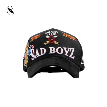 Sombrero Dandy Hats x Sad Boyz Como Jordan de la marca Second Shot, con diseño elegante y detalles en la parte superior.