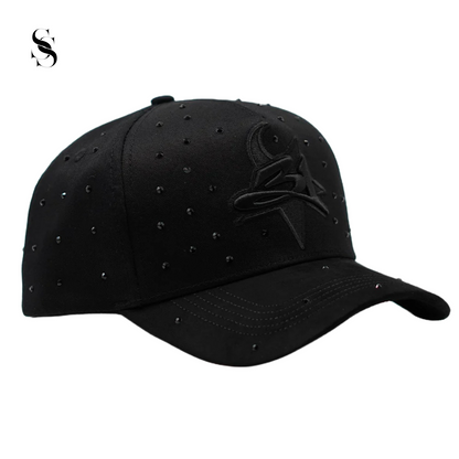 Sombrero 31 Blackout de Second Shot, estilo elegante y oscuro, con diseño de copa ancha y banda decorativa en el borde.