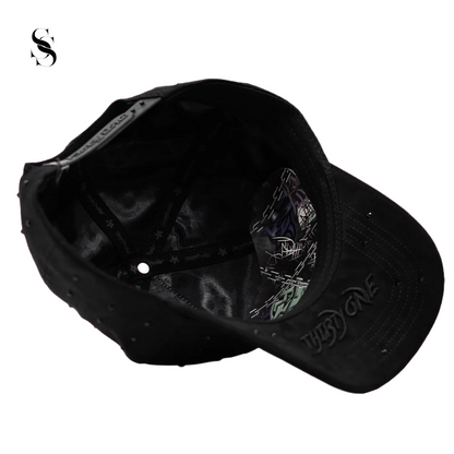 Sombrero 31 Hats Blackout de Second Shot, con diseño oscuro y ajustable, ideal para protección solar y estilo casual.