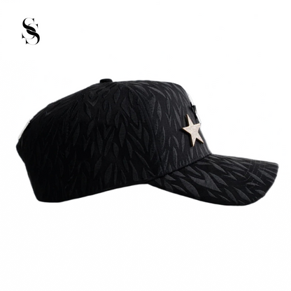 Sombrero de barbas Hats X CT Rockstar de la marca Second Shot, con diseño moderno y detalles únicos en la parte superior.