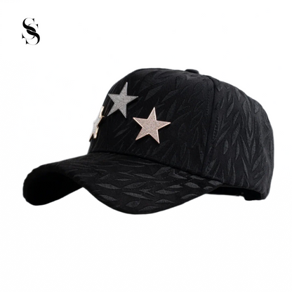 Sombrero estilo rockero Barbas Hats X CT Rockstar de la marca Second Shot, con diseño llamativo y detalles en la parte superior.