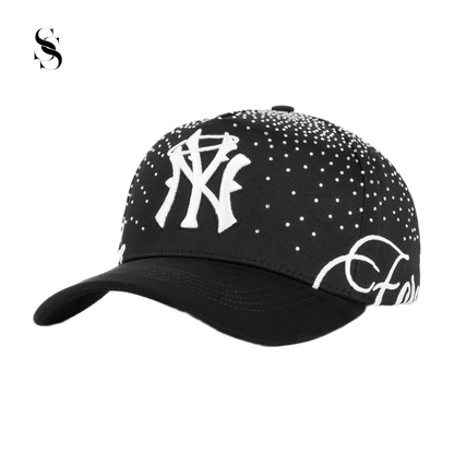 Sombrero de ala ancha negro de la marca Second Shot, parte de la colección 31 Hats 31 Forever, con diseño clásico y elegante.