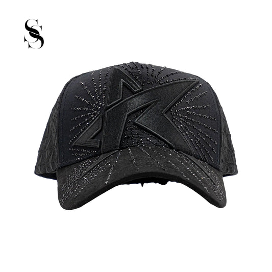 Rebel Hats Black Star