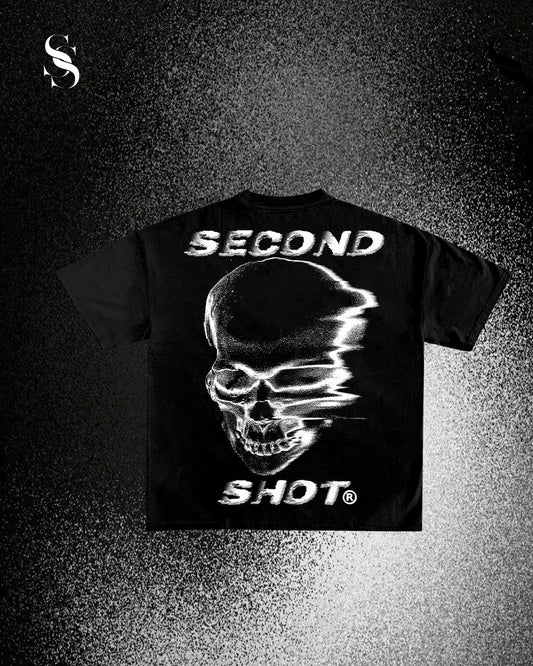 T-Shirt Skull Noise Black - Second Shot