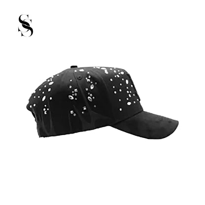 Sombrero Dandy Hats Tears en color con cristales brillos, estilo elegante y moderno, de la marca Second Shot.
