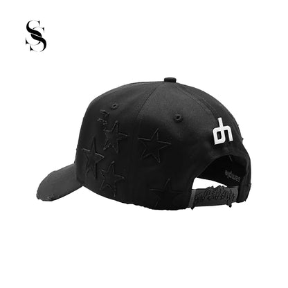 Sombrero de fieltro Dandy Hats "I'm a Star" de Second Shot, con diseño elegante y estrella decorativa en color negro.