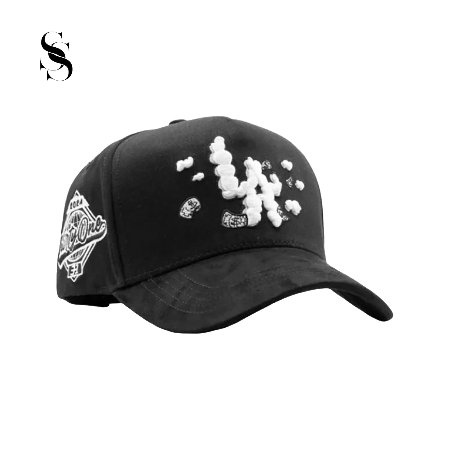 31 Hats LA Clouds Black