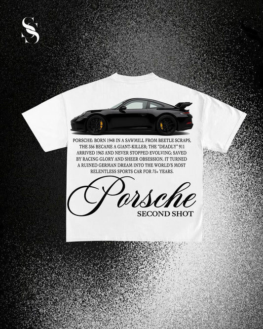 T-Shirt Porsche White - Second Shot