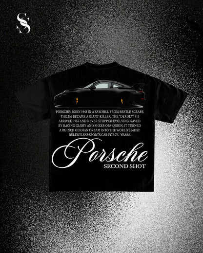T-Shirt Porsche Black - Second Shot