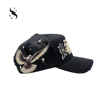 Sombrero Rebel Hats Freedom de Second Shot, estilo de ala ancha y diseño resistente, ideal para protección solar y estilo casual.