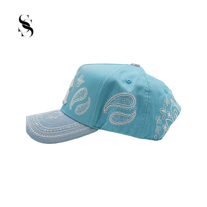 Sombrero Rebel Hats Tiffany de Second Shot, diseño elegante con ala ancha y color vibrante, ideal para estilo casual y sofisticado.