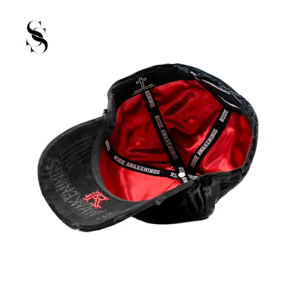 Rude Awakenings Cathedral de Second Shot gorra con visera de color negro 