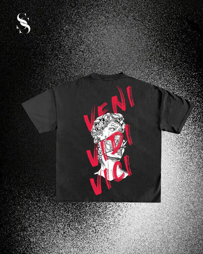 T-Shirt Veni Vidi Vici Black - Second Shot