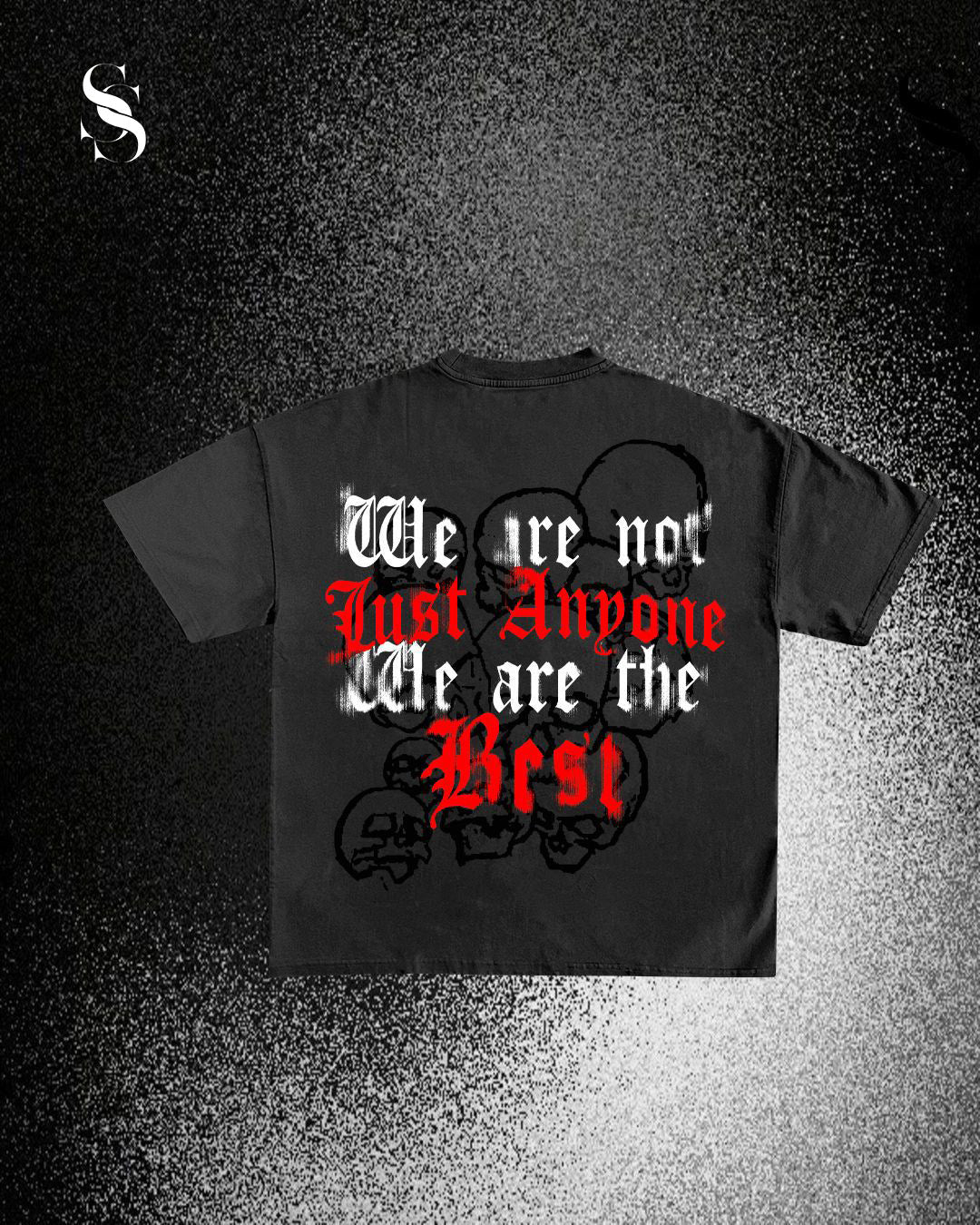 T-Shirt We Are Not Black - Second Shot