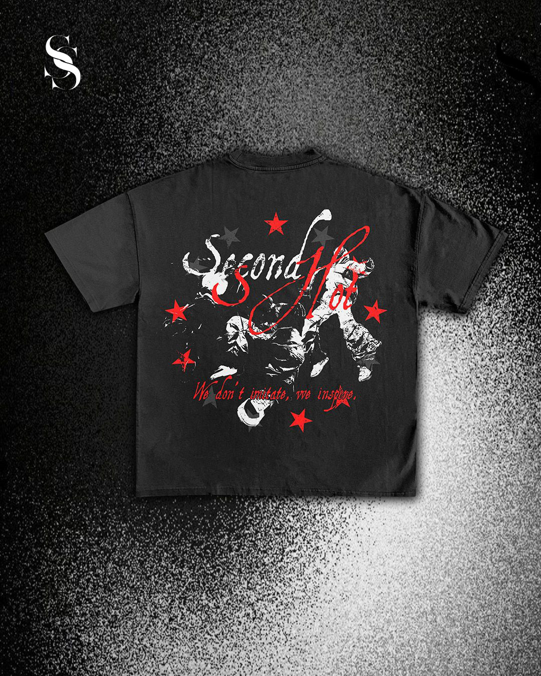 T-Shirt Inspire Black - Second Shot